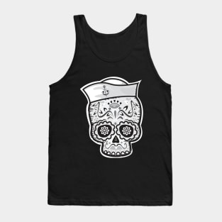 Marinero muerto sugar skull Tank Top